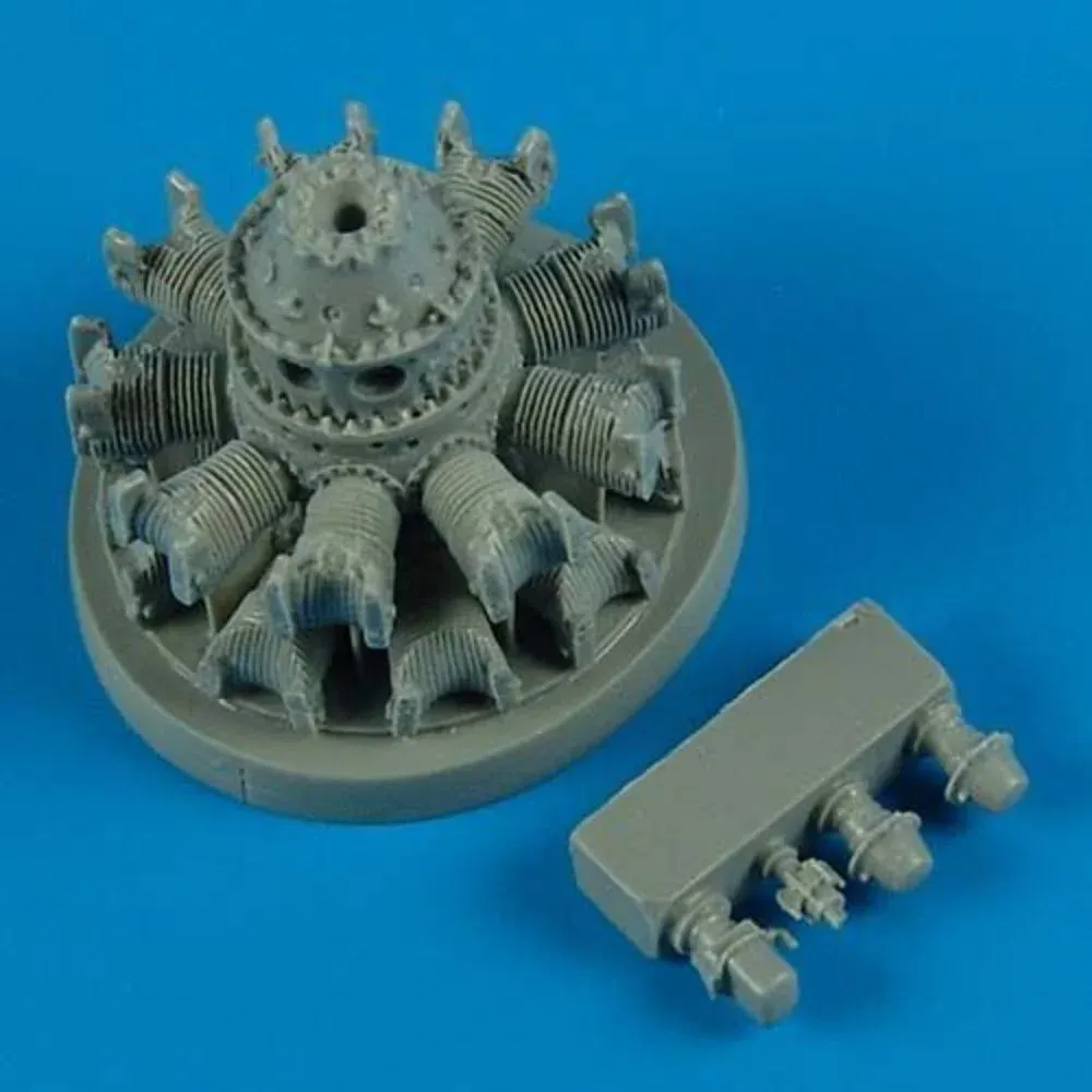 Quickboost QB48421 motor pro F8F Bearcat 1/48, detailní díl pro stavebnici Hobby Boss