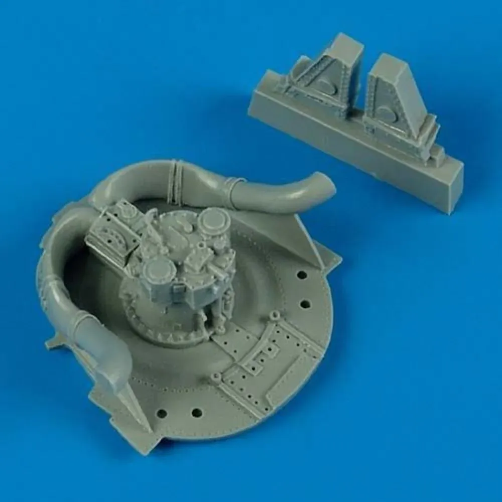 Doplňková sada Aires Quickboost QB48432 detaily podvozkových šachet F8F Bearcat 1/48