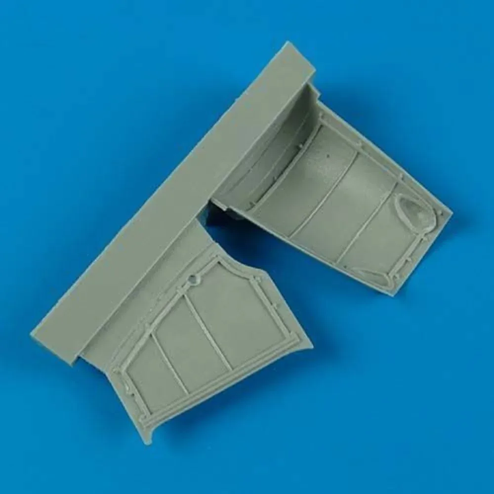 Resinové kryty motoru Quickboost QB48436 pro Hawker Hurricane Mk.I v měřítku 1/48