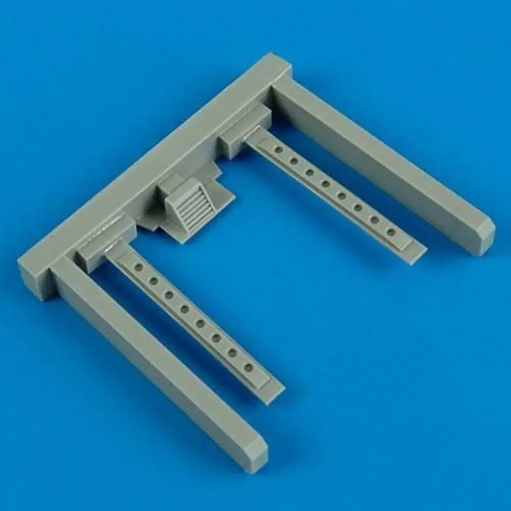 Detailní set Quickboost QB48456 1/48 Bf 109E sání vzduchu a kryt pro stavebnice Eduard