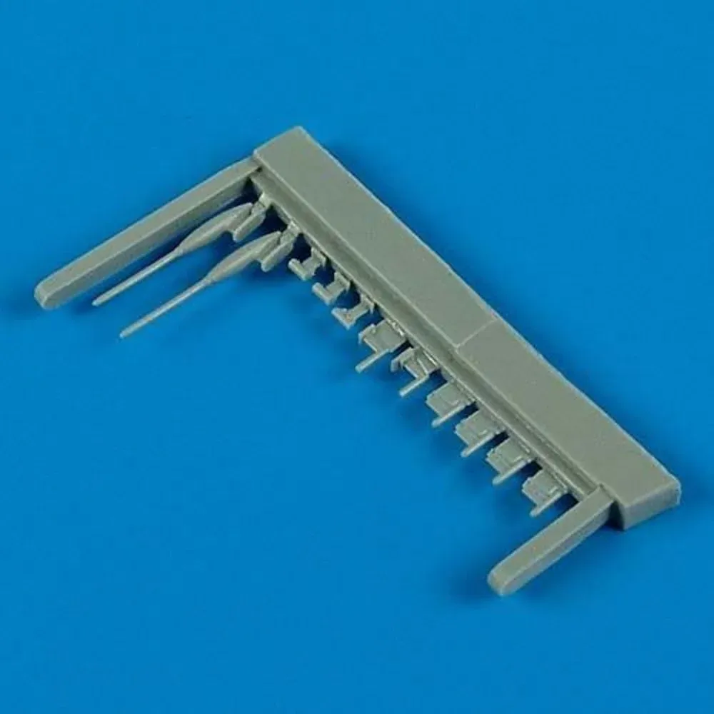 Resinové antény Quickboost QB48486 pro MiG-23M Flogger B v měřítku 1/48