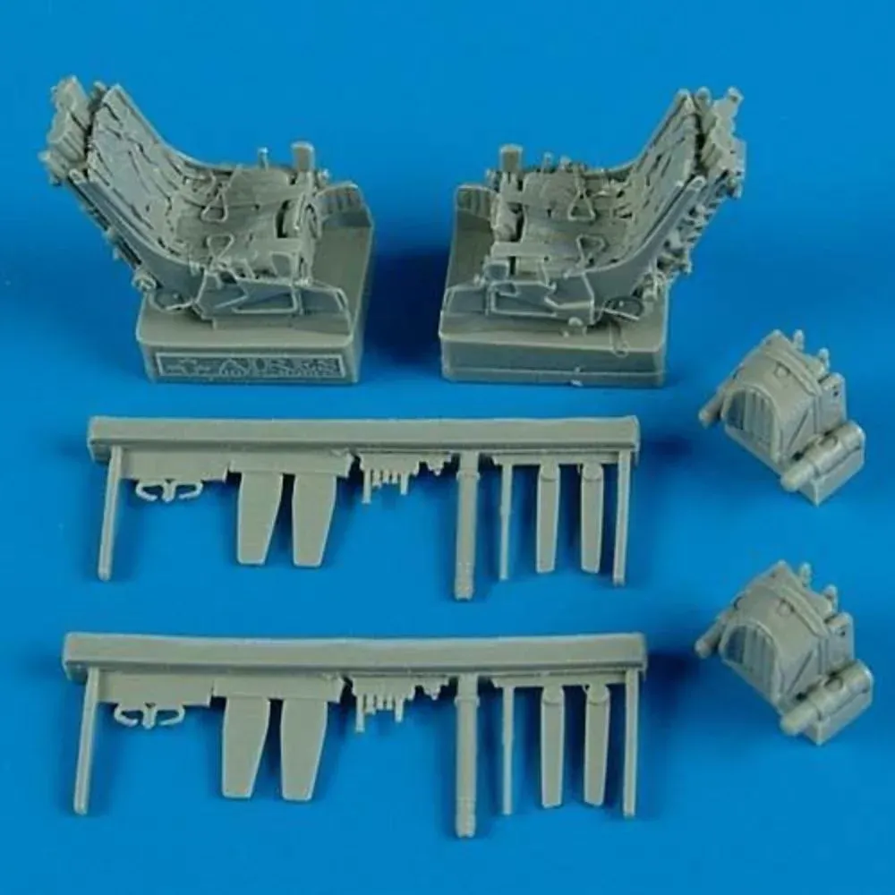 Aires Quickboost QB48488 vystřelovací sedačky s pásy pro Su-27UB v měřítku 1/48