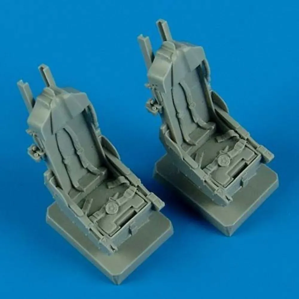 Resinové vystřelovací sedačky Quickboost QB48489 s pásy pro F-5F Tiger II v měřítku 1/48