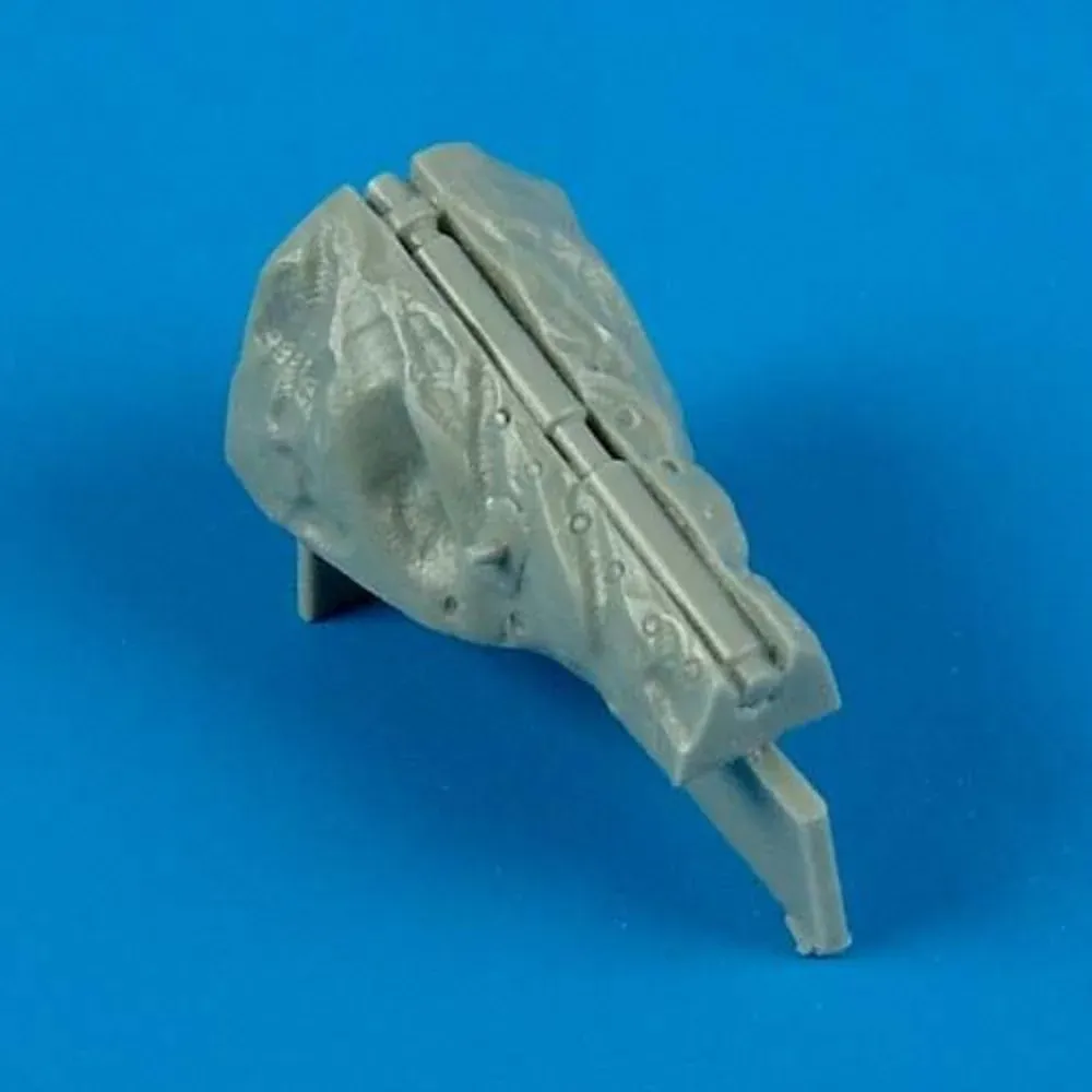 Doplněk Quickboost QB48490 pro A-1 Skyraider 1/48 – detail systému posuvného krytu kokpitu