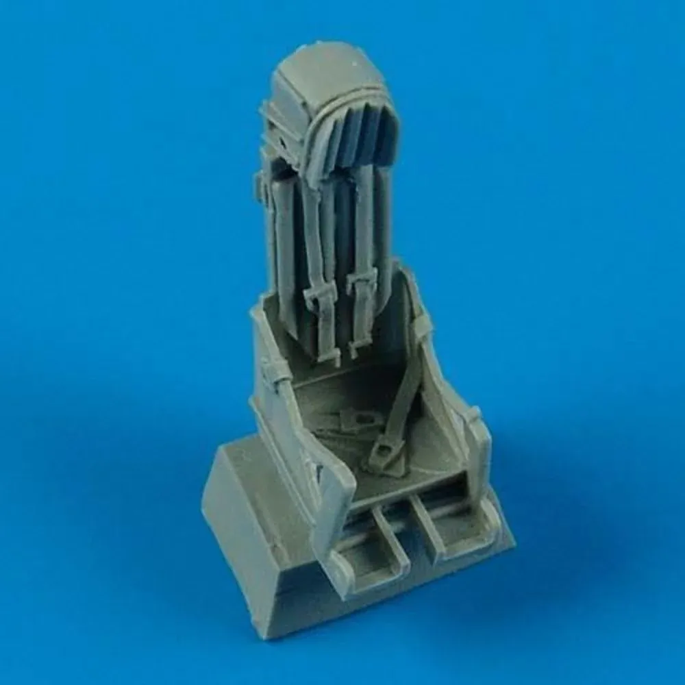 Resinová vystřelovací sedačka s pásy Aires Quickboost QB48503 pro MiG-17 v měřítku 1/48