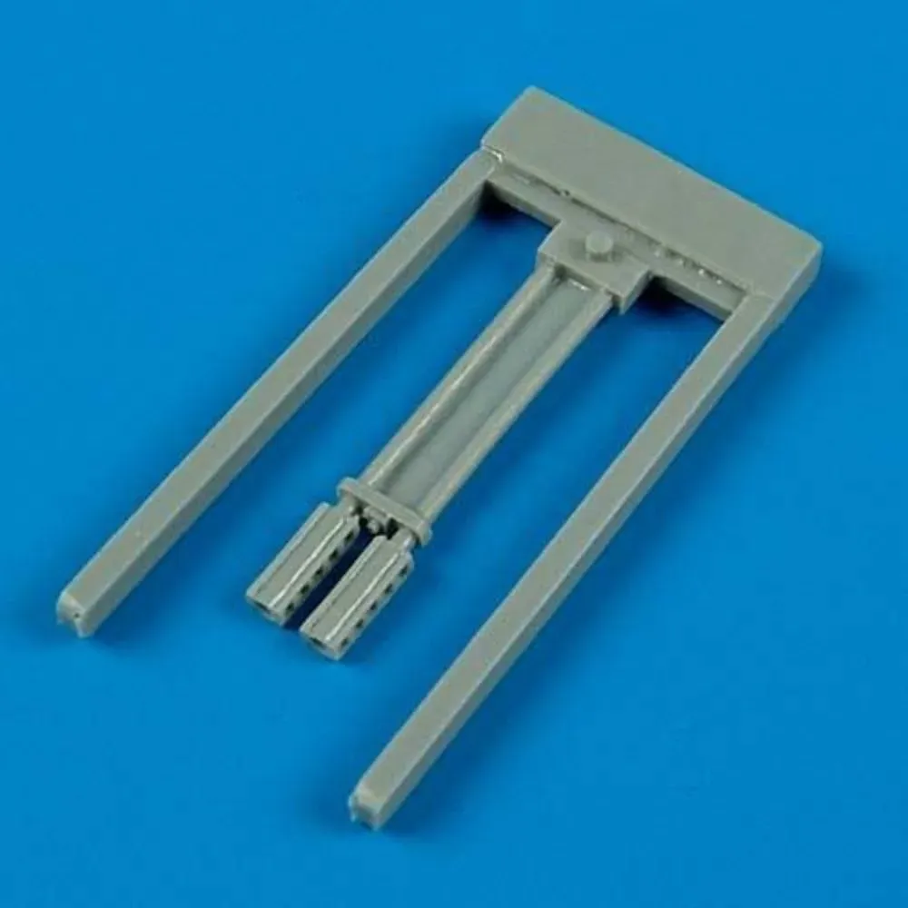 Resinové hlavně kanónu Aires Quickboost QB48506 pro MiG-23 Flogger 1/48 Trumpeter