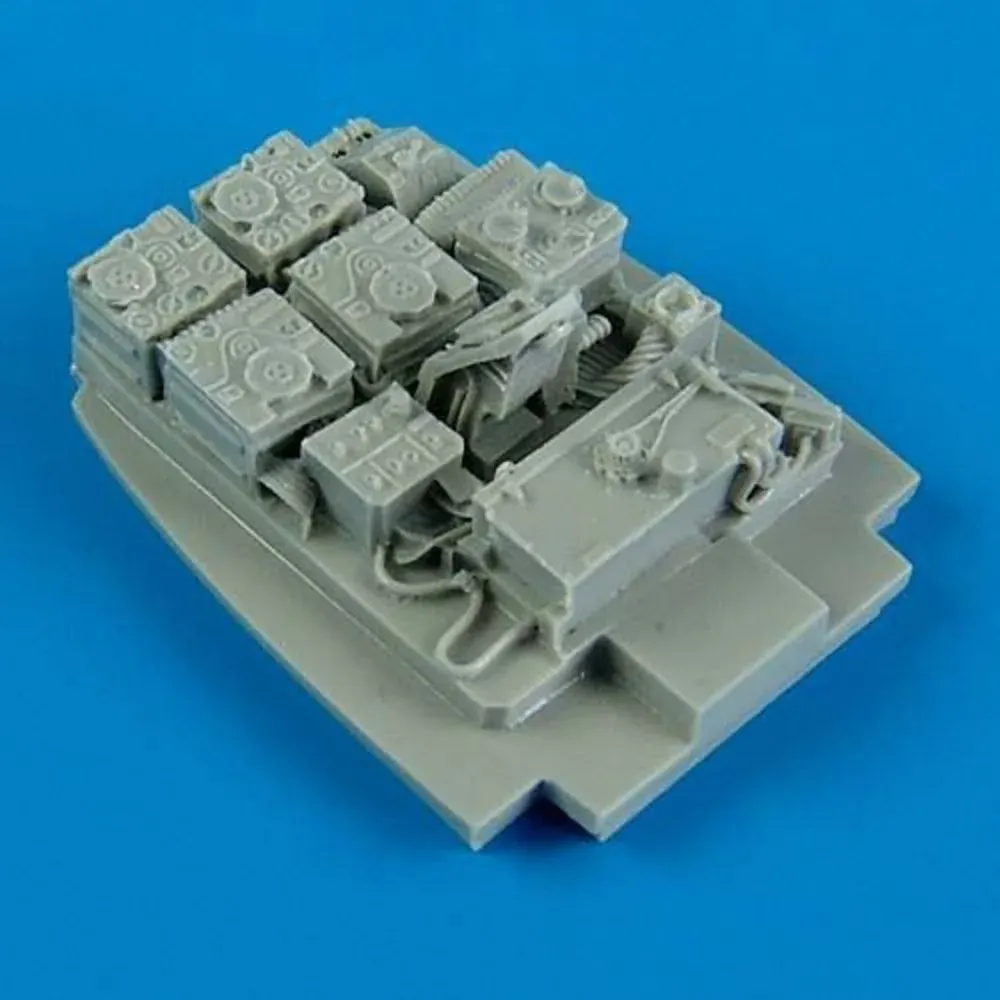 Resinová sada Quickboost QB48519 rádiové vybavení Me 410A v měřítku 1/48