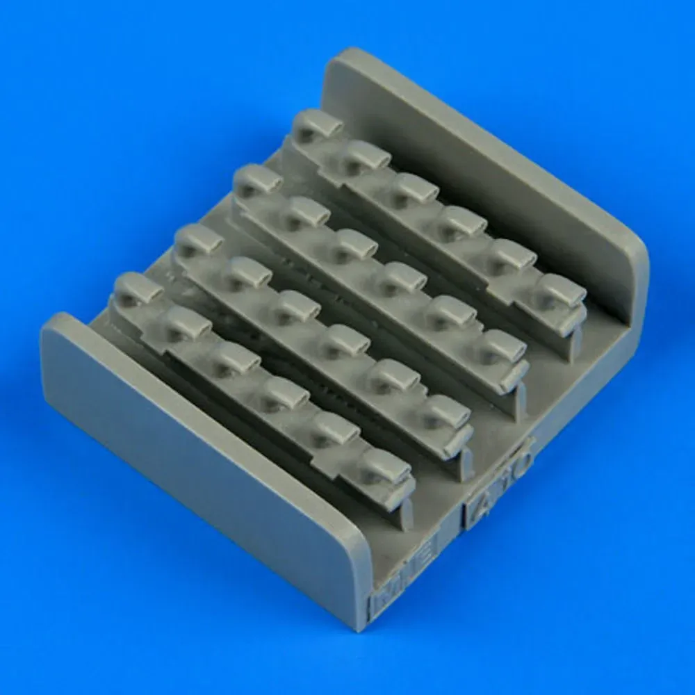 Resinové výfuky Quickboost QB48557 pro Me 410 v měřítku 1/48 (MENG)