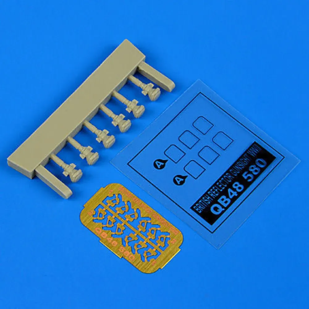 Resinový díl Quickboost QB48580 britský reflexní zaměřovač 1/48 pro modely letadel