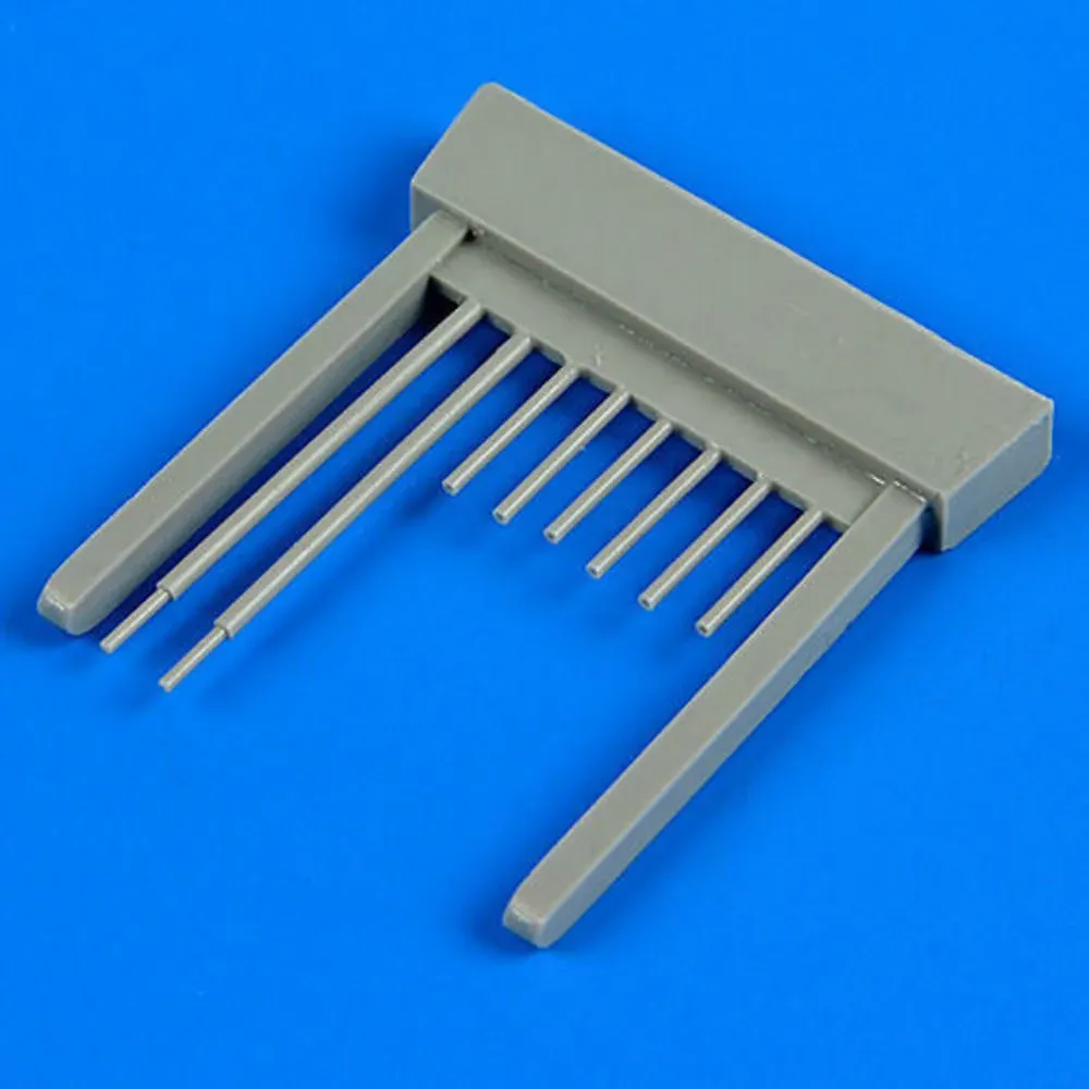 Detailní sada Quickboost QB48591 1/48 – hlavně zbraní a Pitotova trubice pro LaGG-3 od ICM