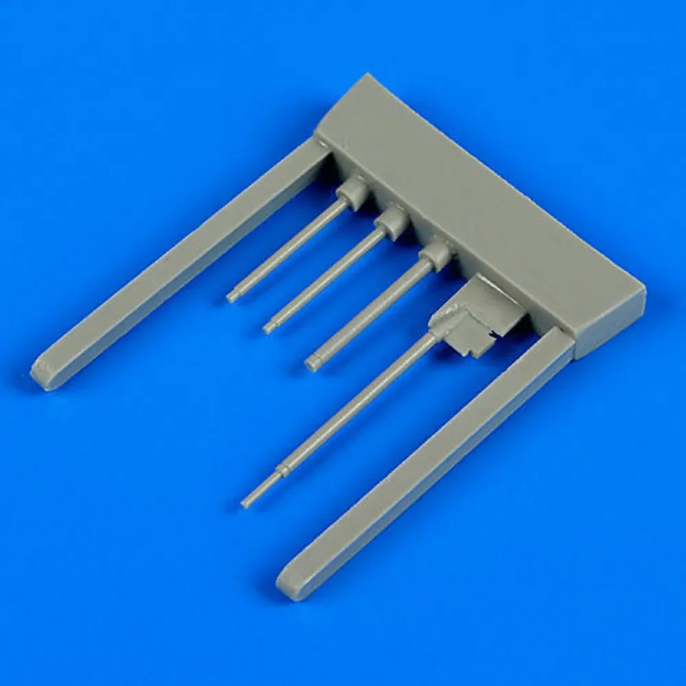 Detailní sada Quickboost QB48601 1/48 – hlavně výzbroje a pitotova trubice pro MiG-3 late
