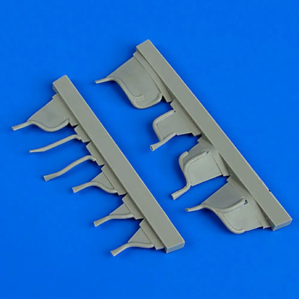 Resinové výfuky Quickboost QB48648 pro model La-5FN 1/48 od Zvezdy