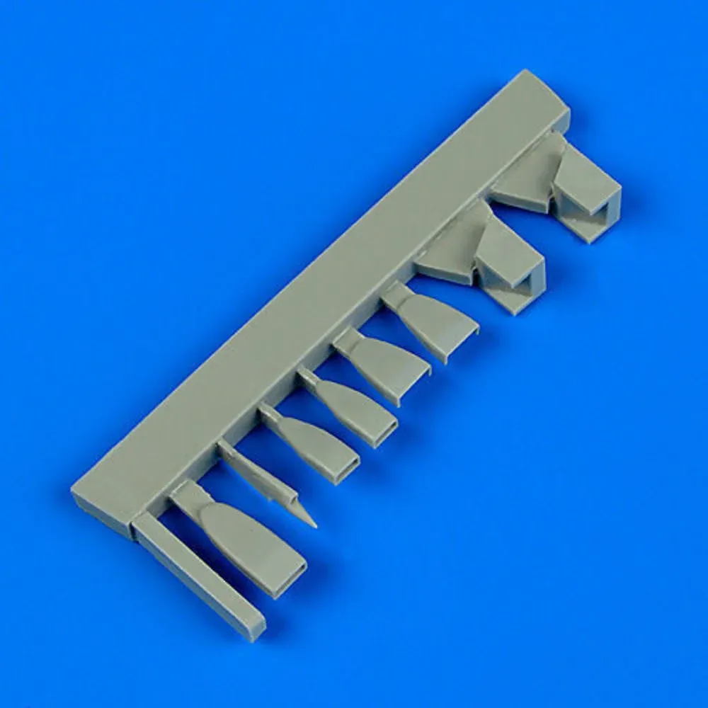 Doplňková sada Quickboost QB48677 vstupy vzduchu Su-9 Fishpot 1/48 pro model Trumpeter