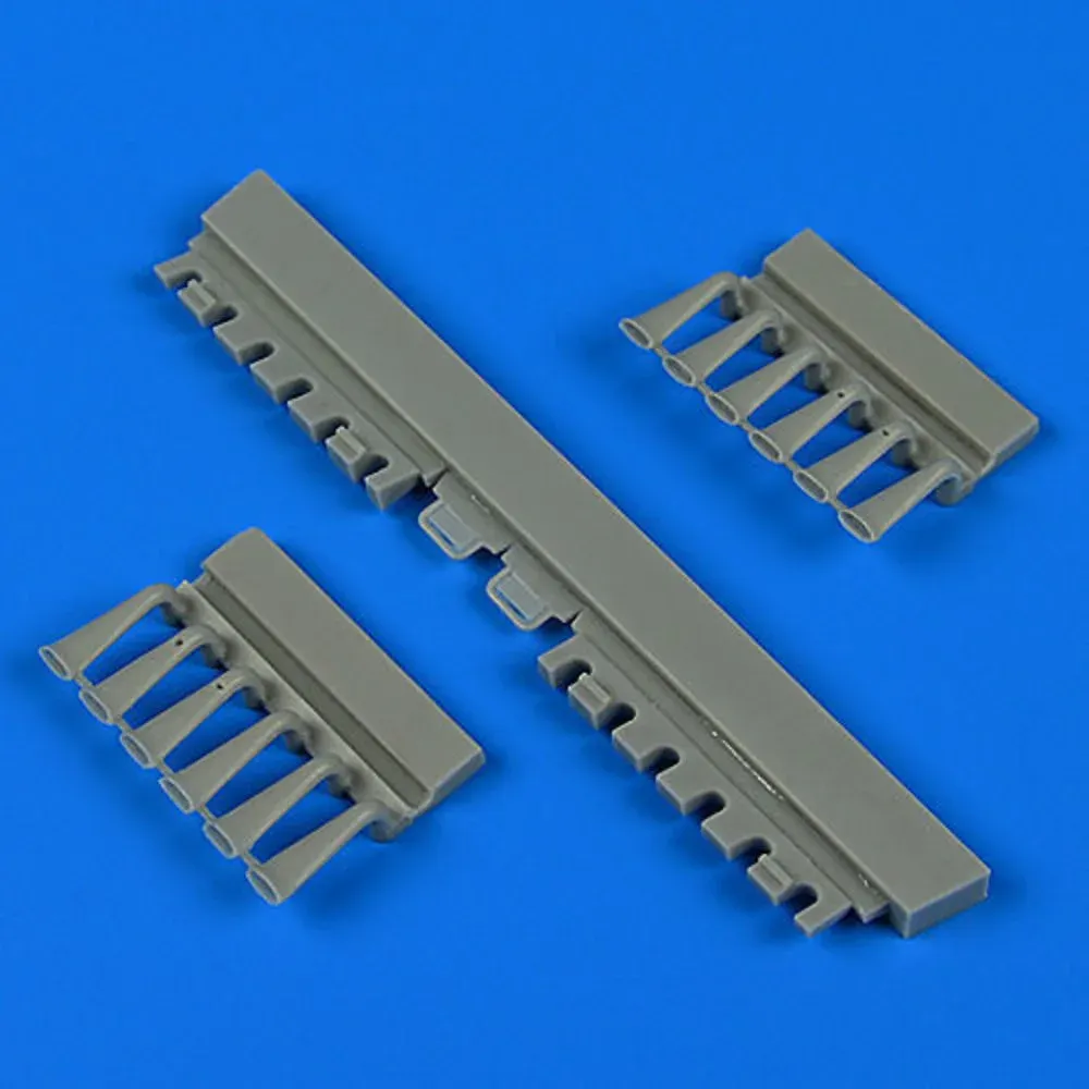 Resinové výfuky Quickboost QB48751 pro model Heinkel He 51.B v měřítku 1/48