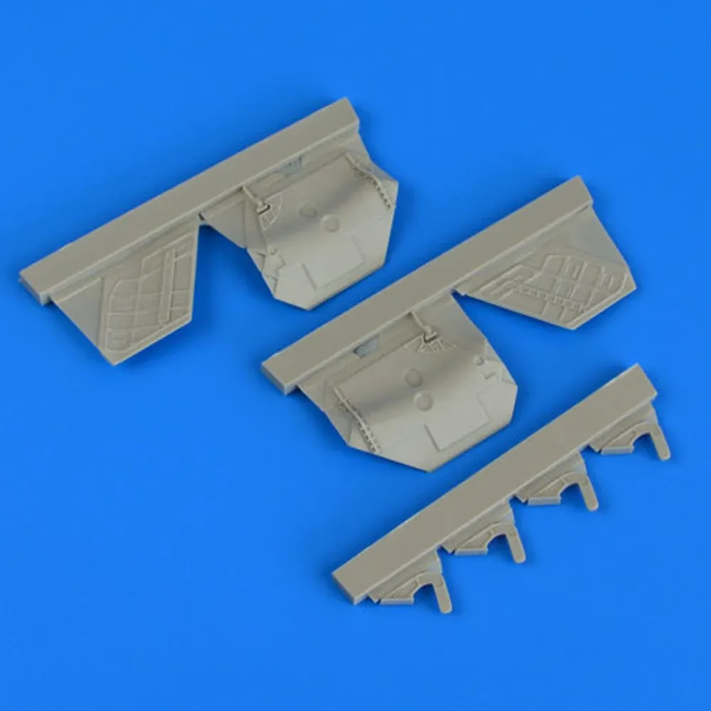 Resinové podvozkové kryty Quickboost QB48798 pro F/A-22A Raptor 1/48 Hasegawa