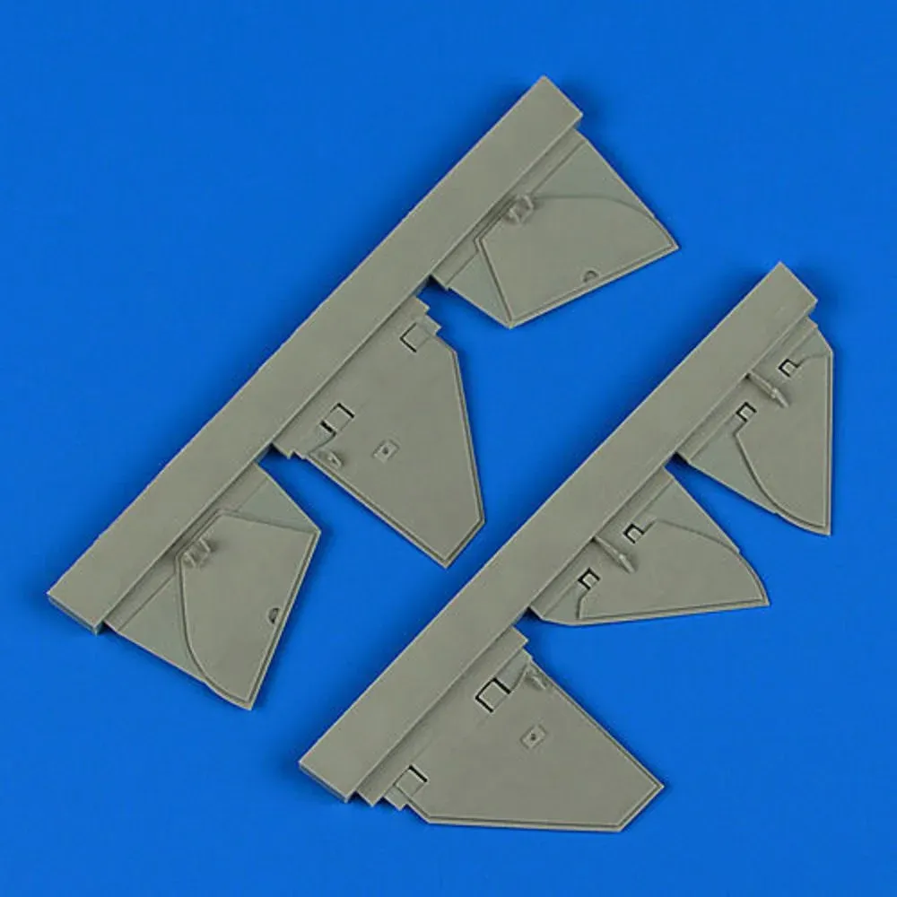 Resinové kryty podvozku Aires Quickboost QB48799 pro Defiant Mk.I v měřítku 1/48