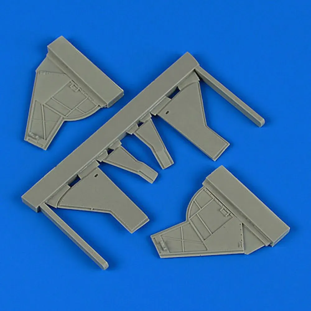 Resinové kryty podvozku Aires Quickboost QB48834 pro Sea Fury FB.11 v měřítku 1/48