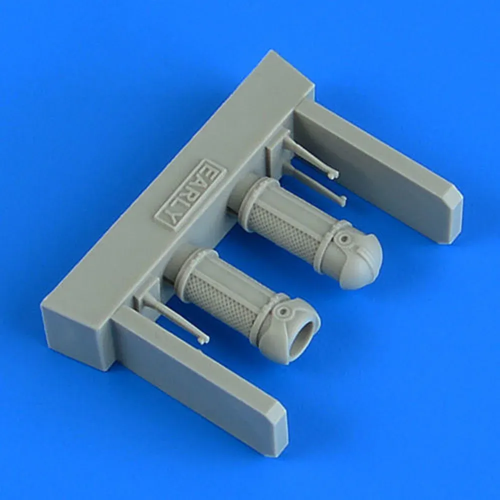 Resinový tropický filtr sání Aires Quickboost QB48906 pro Bf 109F/G v měřítku 1/48