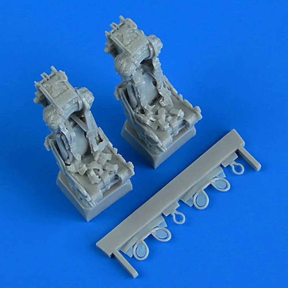Resinové sedačky s bezpečnostními pásy Quickboost QB48913 pro British Phantom FG.1/FGR.2 v měřítku 1/48