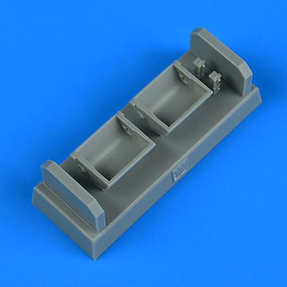 Quickboost QB48920 náhradní sedadlo Bf 109F/G/K dřevěného typu v měřítku 1/48