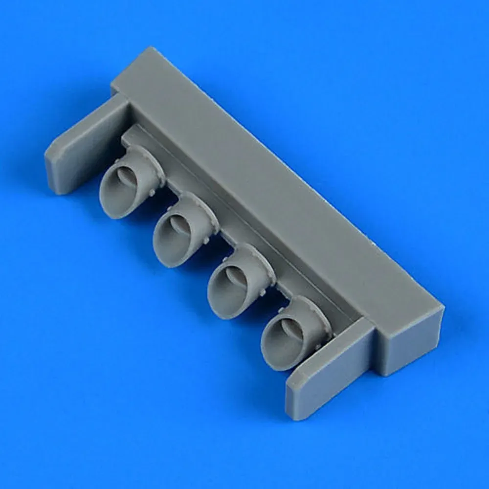 Resinové výfuky Aires QuickBoost QB48927 pro P-38F/G Lightning v měřítku 1/48