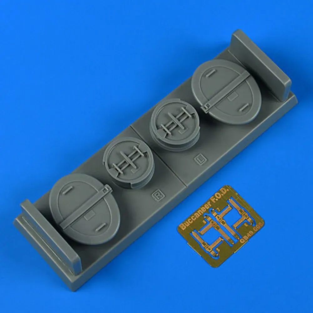 Quickboost QB49006 kryty vstupů motoru FOD covers pro H.S. Buccaneer 1/48 Airfix