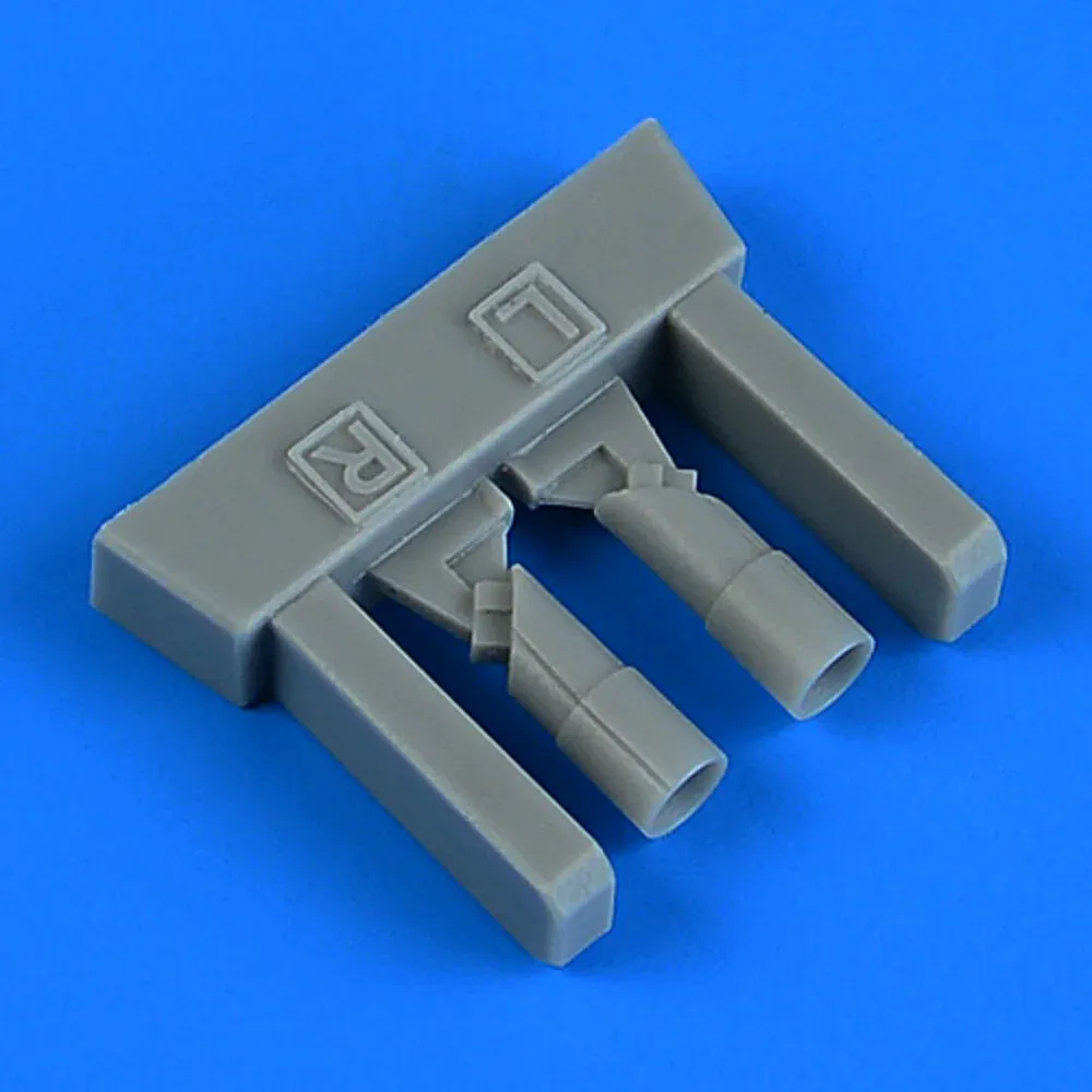 Resinové výfuky Quickboost QB49087 pro model Z-37 Čmelák 1/48 od MACO