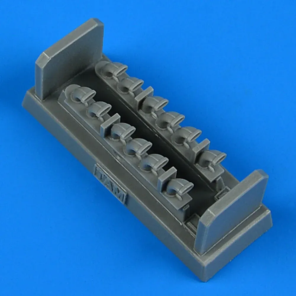 Resinové výfuky Quickboost QB49097 pro Fw 190D-9 v měřítku 1/48, stavebnice Tamiya