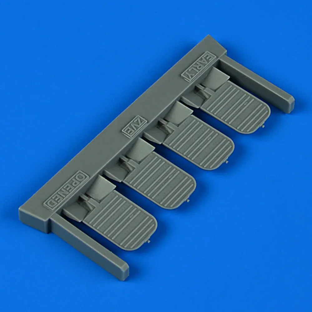 Resinové díly Quickboost QB49098 – otevřené aerodynamické brzdy Su-25 Frogfoot v měřítku 1/48