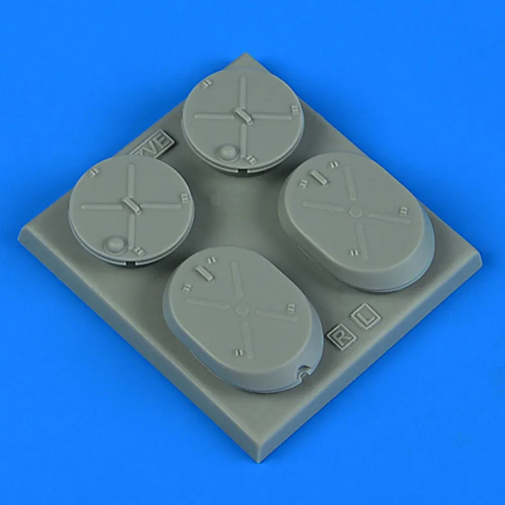 Aires QuickBoost QB49100 kryty vstupů vzduchu FOD pro Su-25 Frogfoot v měřítku 1/48