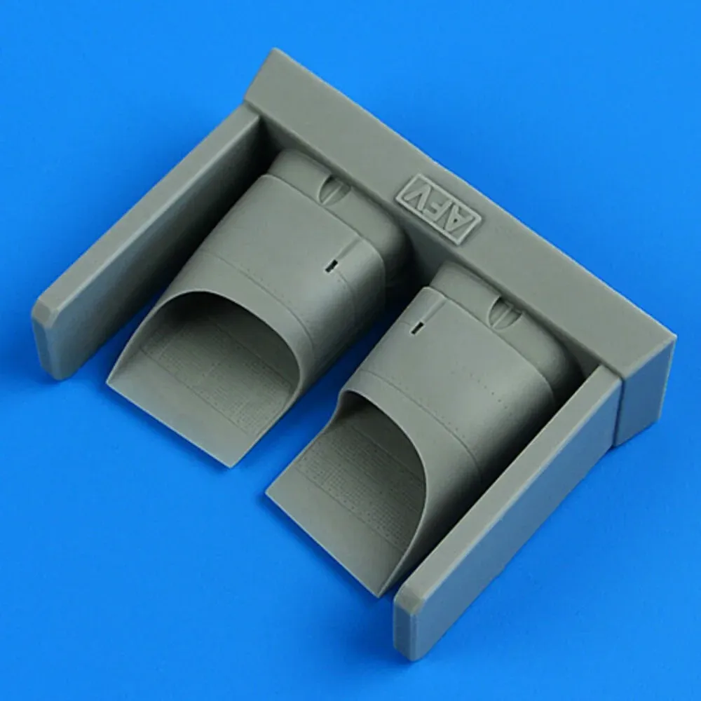 Resinové vstupy vzduchu Quickboost QB49108 pro F-5E/F Tiger II 1/48, stavebnice AFV Club