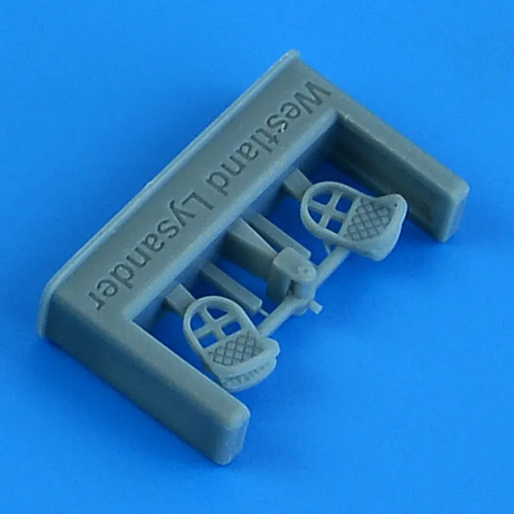Detailní sada Quickboost QB49163 pedály 1/48 pro Westland Lysander Mk.I/III od Airfix