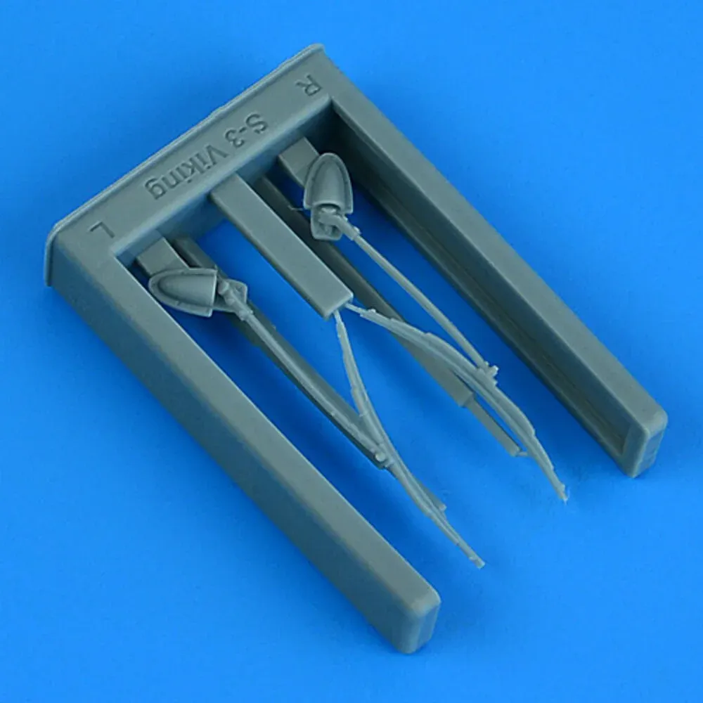 Resinové stěrače překrytu kabiny Quickboost QB49209 pro S-3 Viking v měřítku 1/48