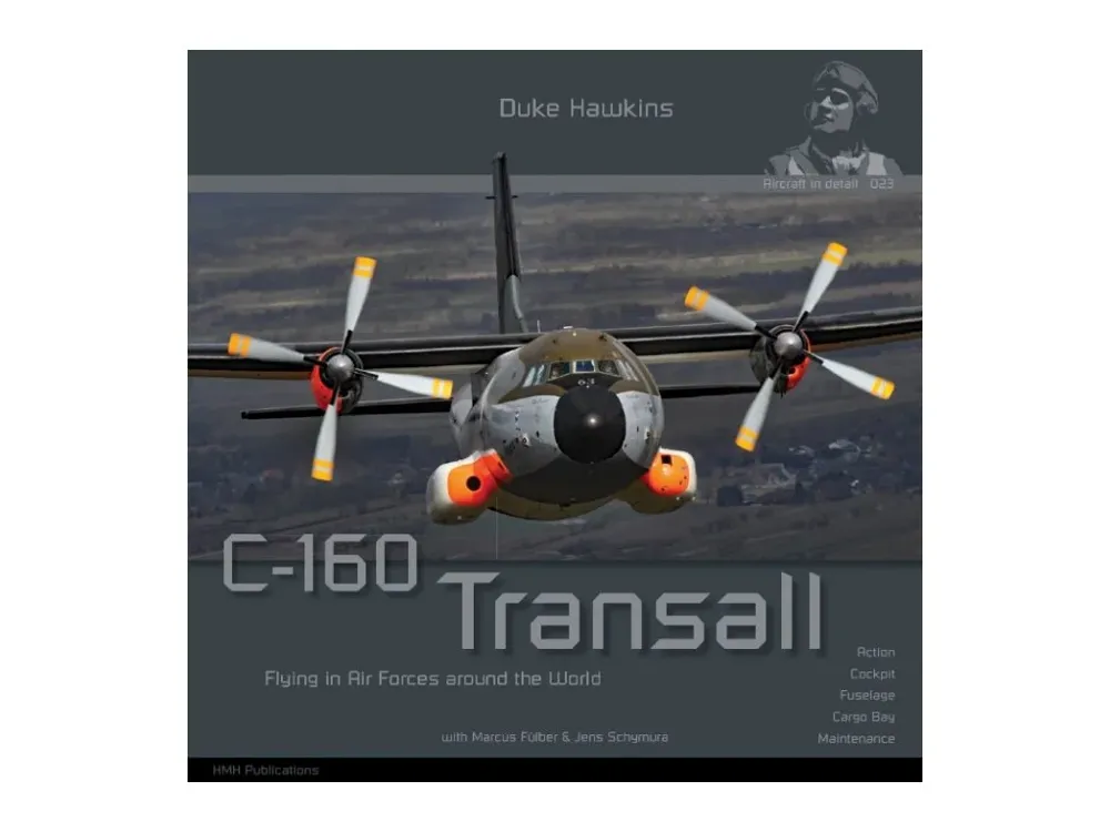 Obálka publikace Duke Hawkins DH022 C-160 Transall, HMH Publications, 116 stran