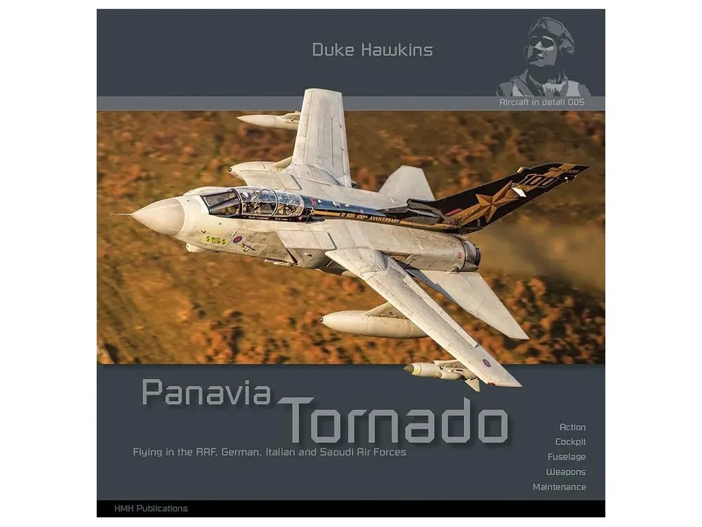 Obálka publikace Duke Hawkins DH005 Panavia Tornado, 116 stran, anglicky, HMH Publications