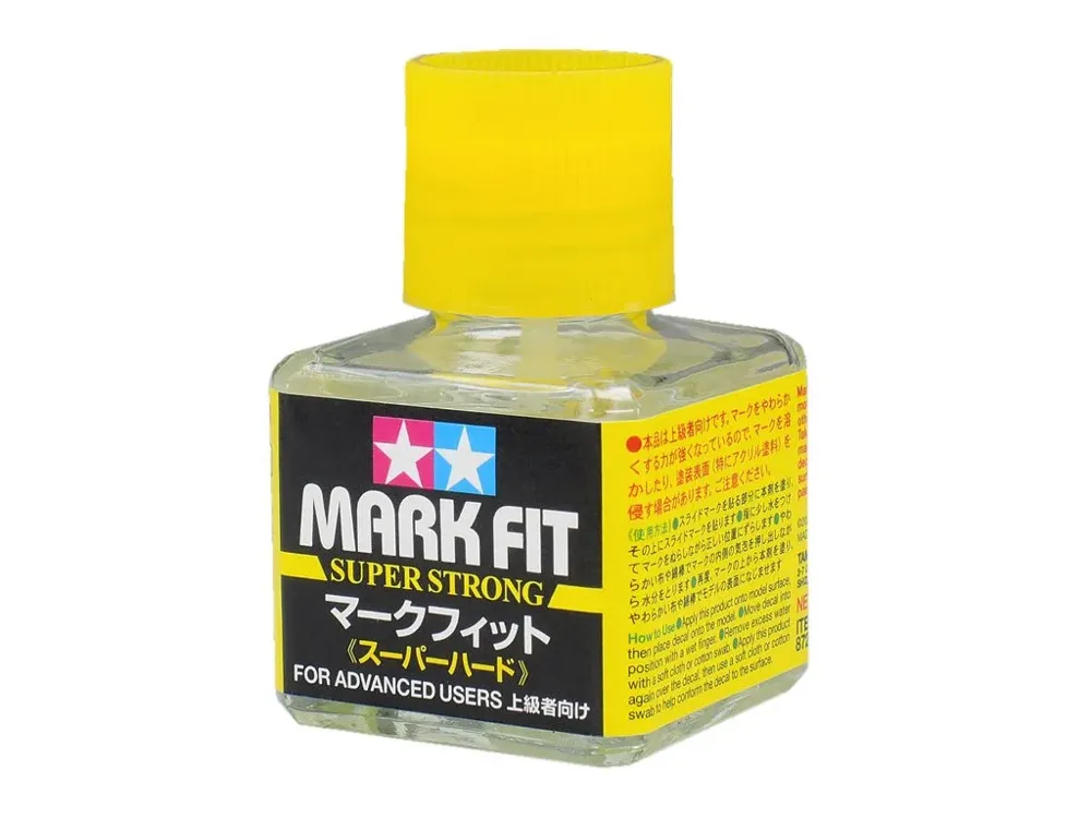 Lahvička přípravku na obtisky Tamiya 87205 Mark Fit (Super Strong)