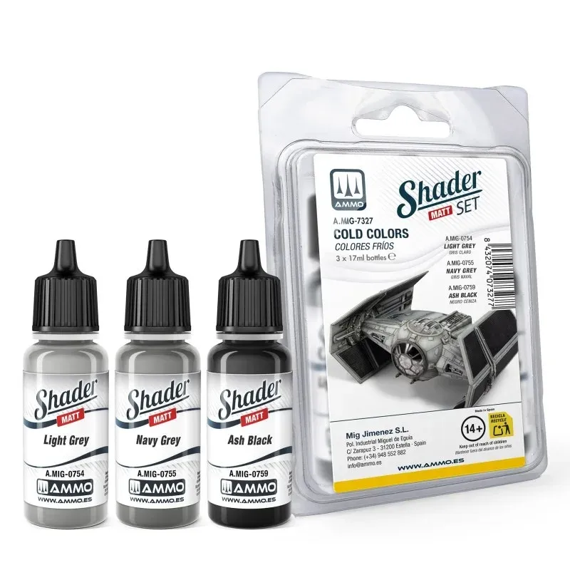 AMMO Mig A.MIG-7327 SHADER studené odstíny (10 ml)