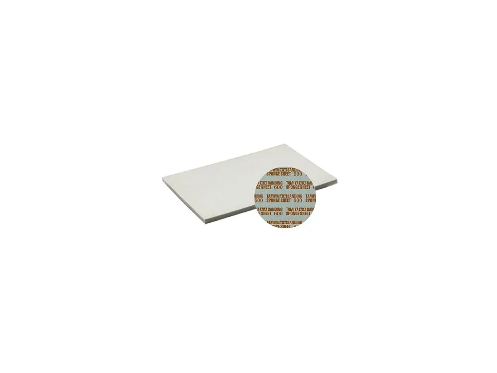 Brusná houbička Tamiya 87148 Sanding Sponge Sheet se zrnitostí 600 v originálním balení