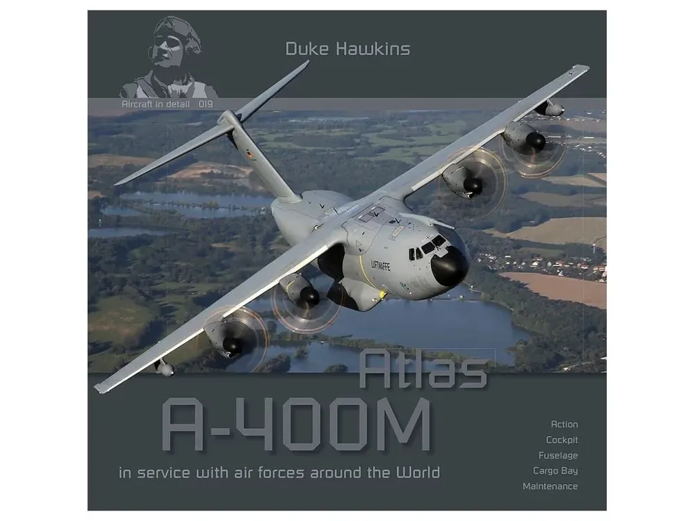 Obálka publikace Duke Hawkins DH019 Airbus A400M Atlas, 140 stran, anglicky