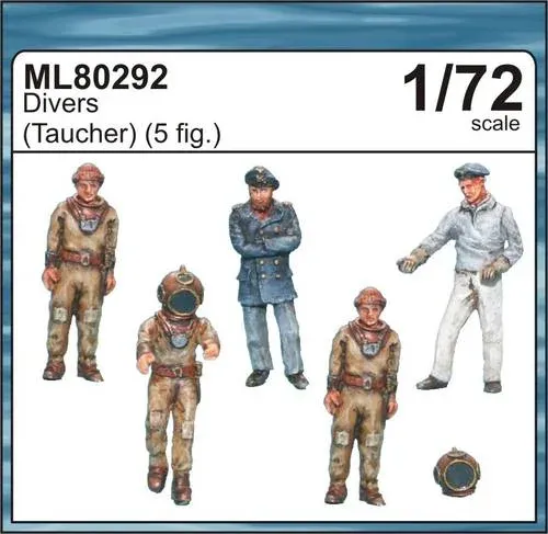Doplňková sada CMK ML80292 potápěči v měřítku 1/72