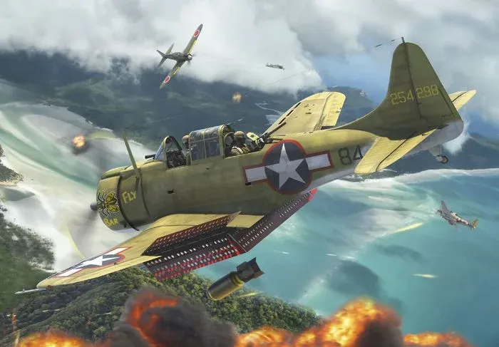 Stavebnice Brengun BRP144020 A-24 Banshee v měřítku 1/144