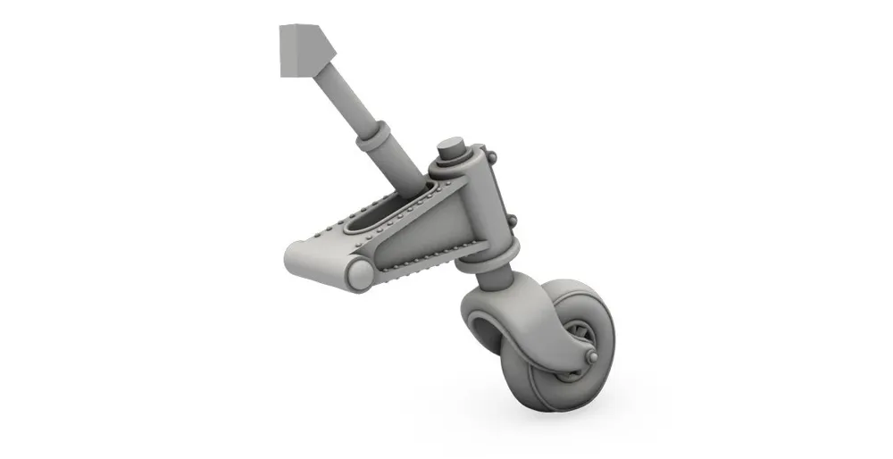 Resinové ostruhové kolo CMK Quick & Easy Q48372 pro Reggiane Re 2000 v měřítku 1/48