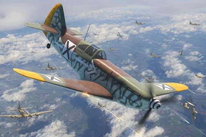 Krabice plastové stavebnice Brengun 1/144 Dewoitine D.520 Foreign Users, kód BRP144022