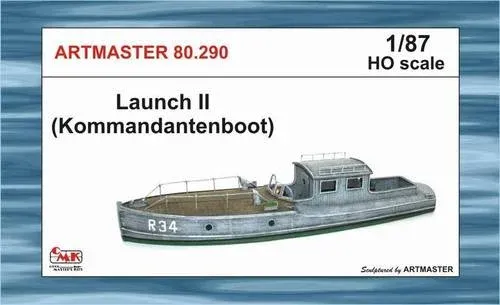 Resinová sada CMK ML80290 velitelský člun Launch II. v měřítku 1/72