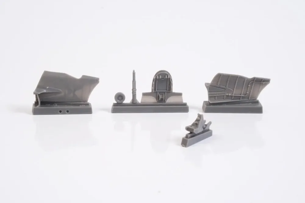 Resinové díly sady CMK 5118 A6M5c Zero – zadní část trupu v měřítku 1/32