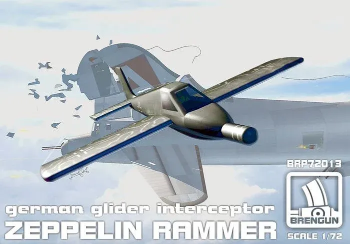 Plastiková stavebnice Brengun BRP72013 Zeppelin Rammer v měřítku 1/72, balení pro dva modely
