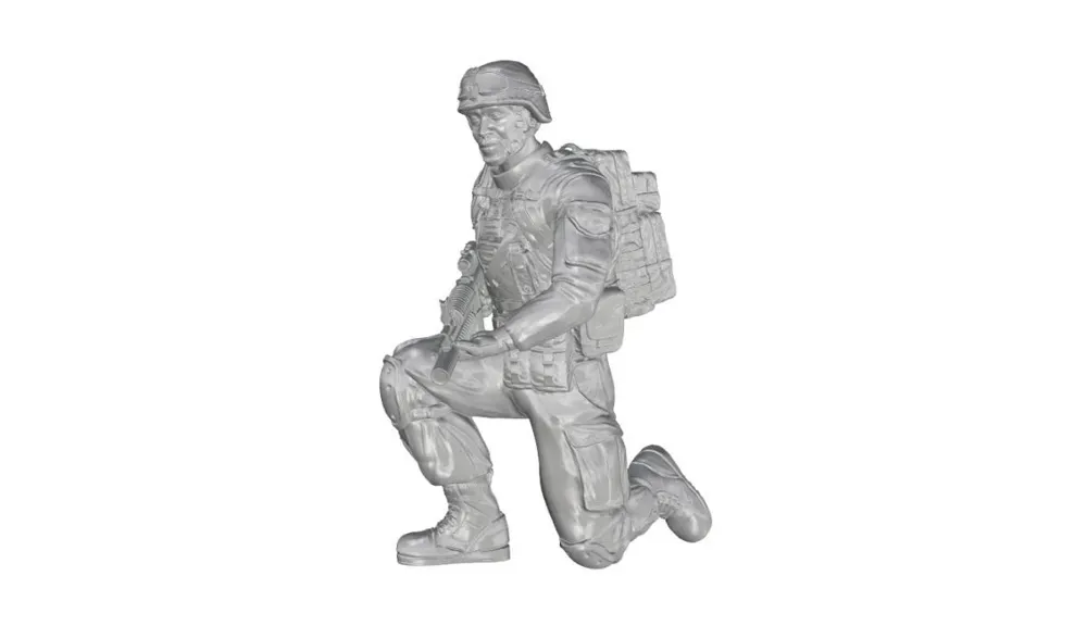 Resinová figurka CMK F35323 1/35 klečící voják pěchoty US Army