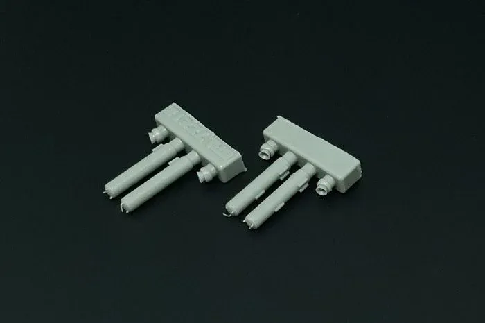 Resinová sada Brengun BRL72212 rakety RATO pro A-4 Skyhawk v měřítku 1/72