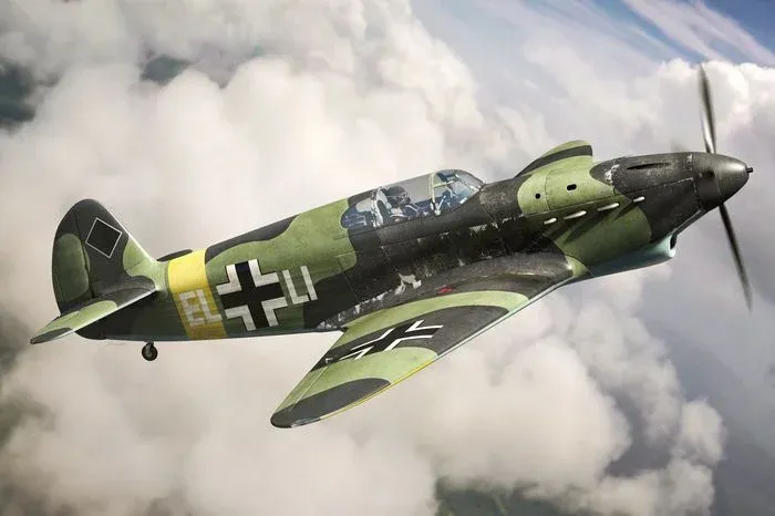 Plastiková stavebnice Brengun BRP72028 Yak-1 ukořistěný v měřítku 1/72