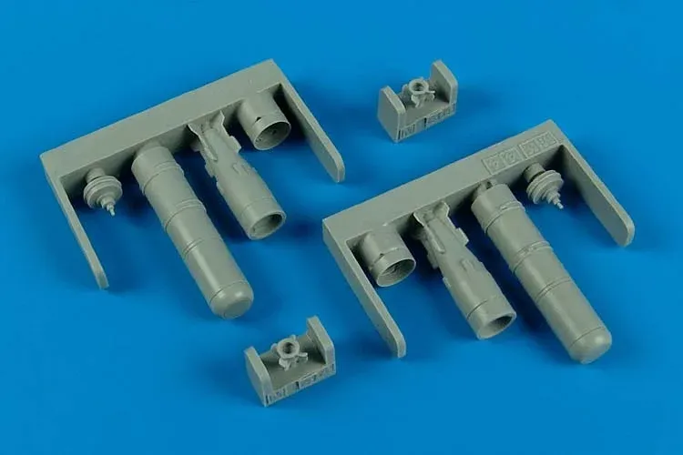 Resinové díly Aires 480050 – torpéda Mk.44 US Navy v měřítku 1/48